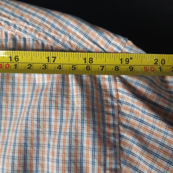 Hudson North SZ L Plaid Snap Closure Double Pocket Men's Long Sleeve Shirt - Picture 13 of 15